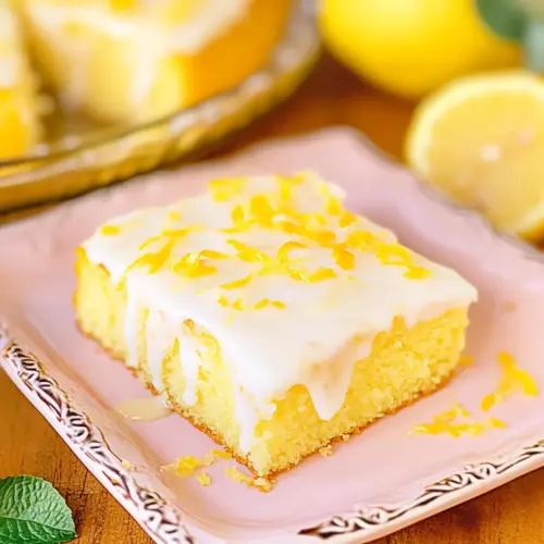 Lemon Sheet Cake