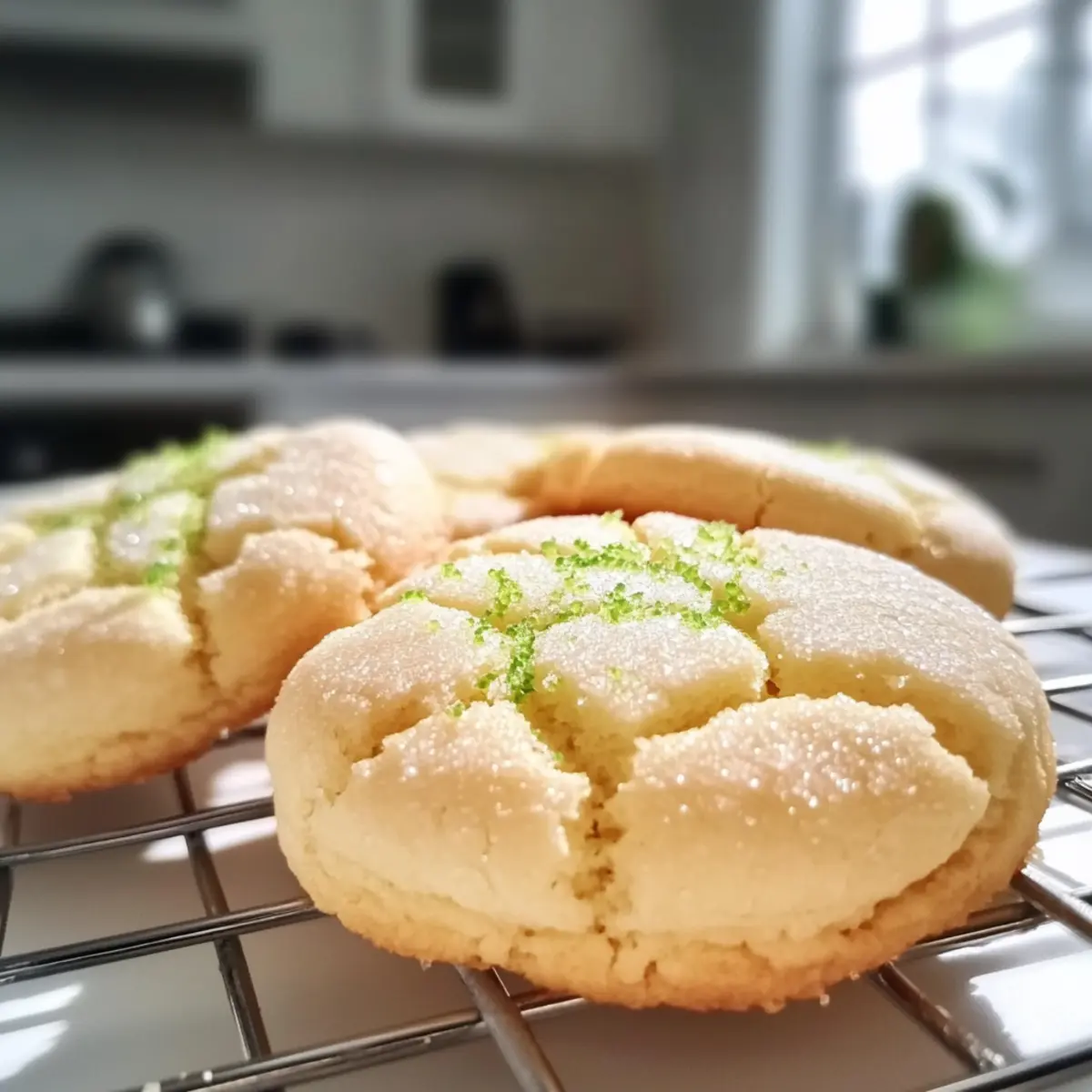 Lime Sugar Cookies