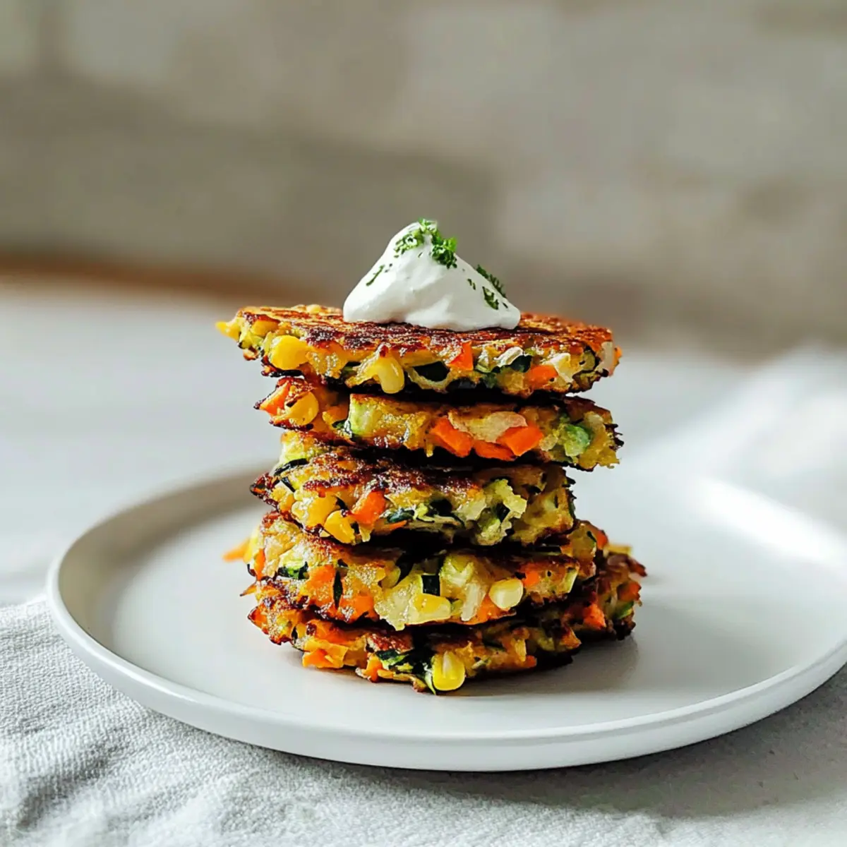 Crispy Vegetable Fritters