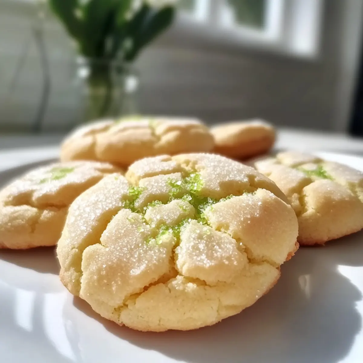 Lime Sugar Cookies