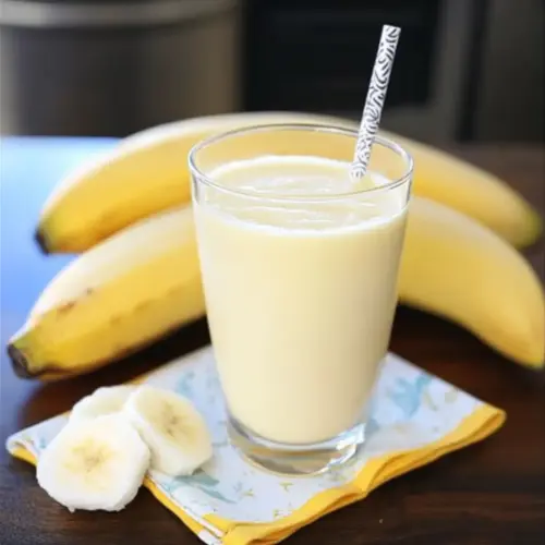 Pineapple, Banana, and Coconut Smoothie