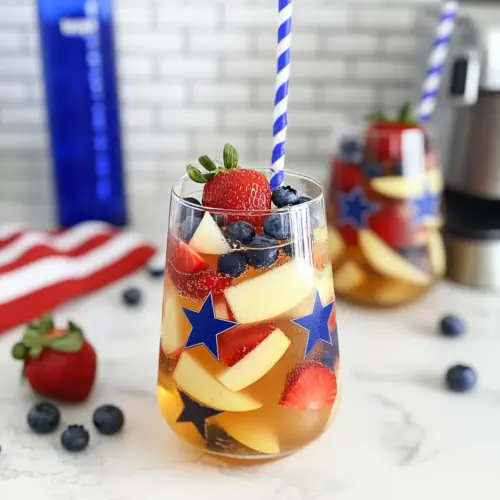 Red White and Blue Sangria