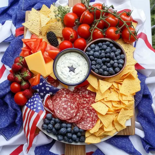 4th of July Charcuterie Board