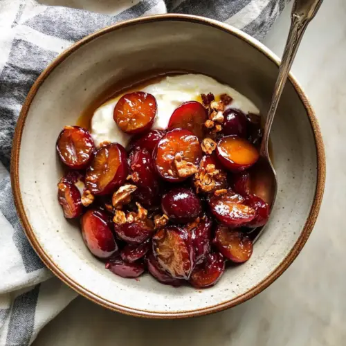 Roasted Plum Compote