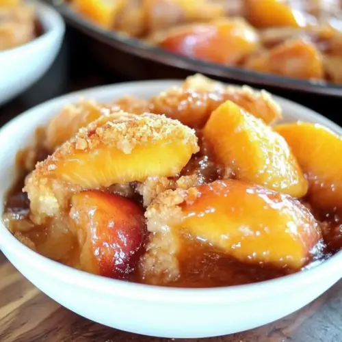 Peach Cobbler Recipe