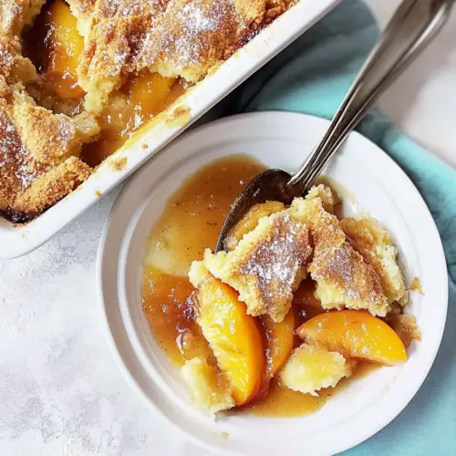 Easy Peach Cobbler