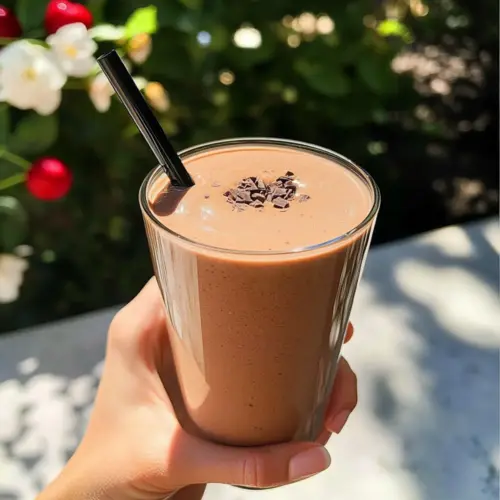 Chocolate Cherry Smoothie