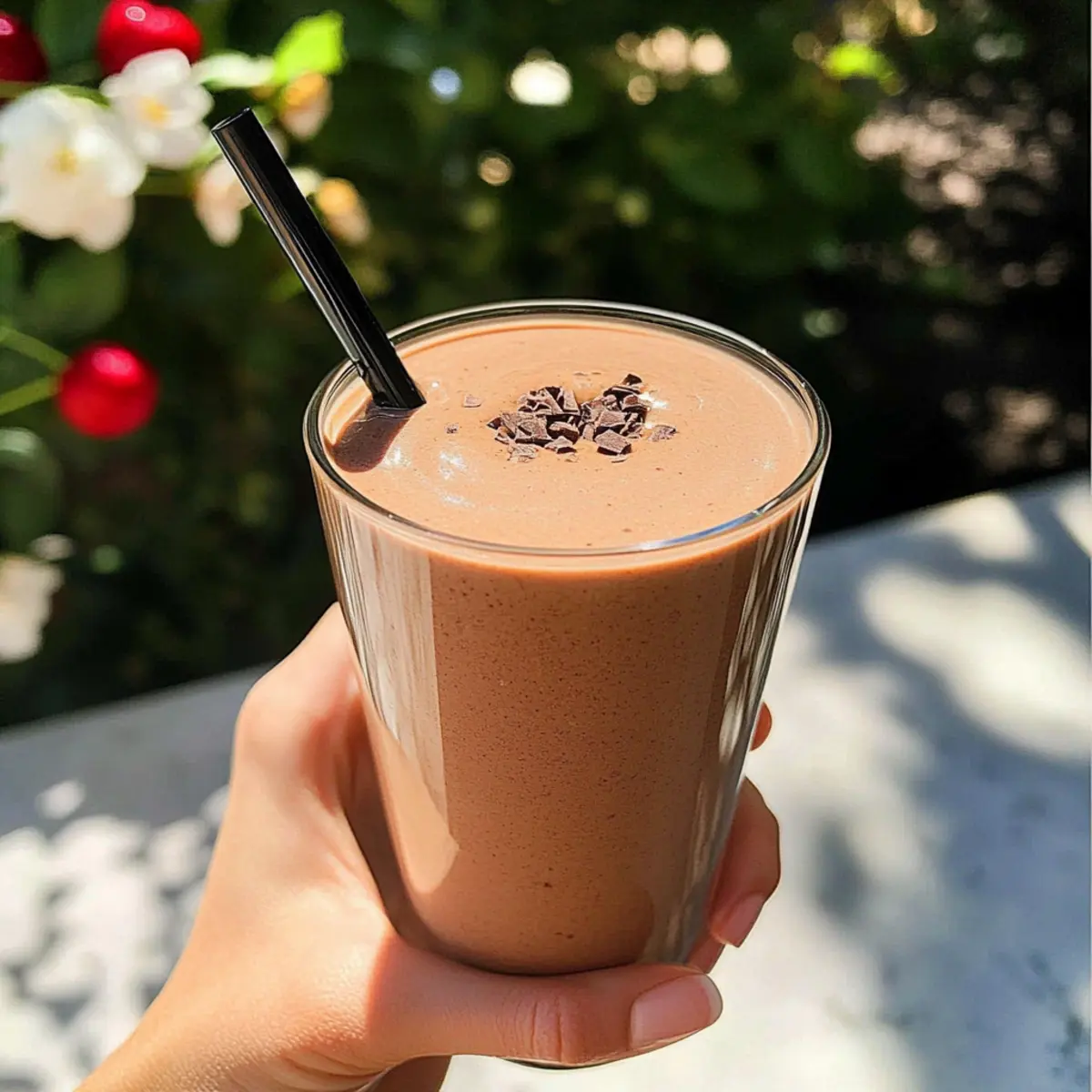 Chocolate Cherry Smoothie