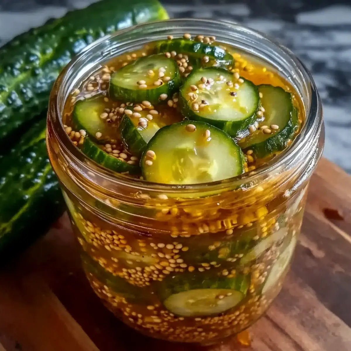 Refrigerator Bread and Butter Pickles