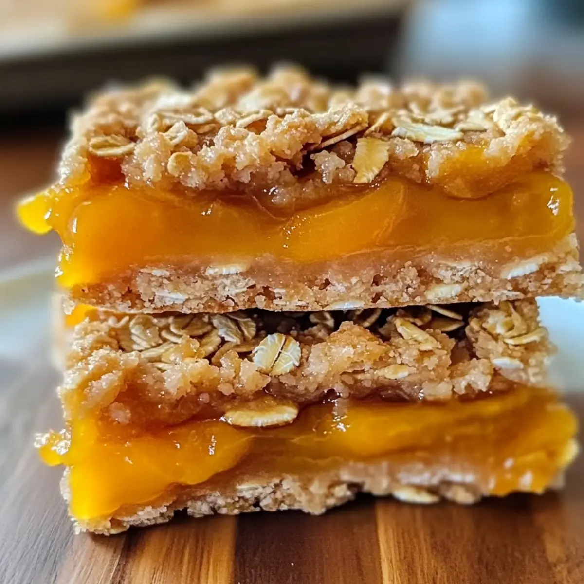 Apricot Oatmeal Bars