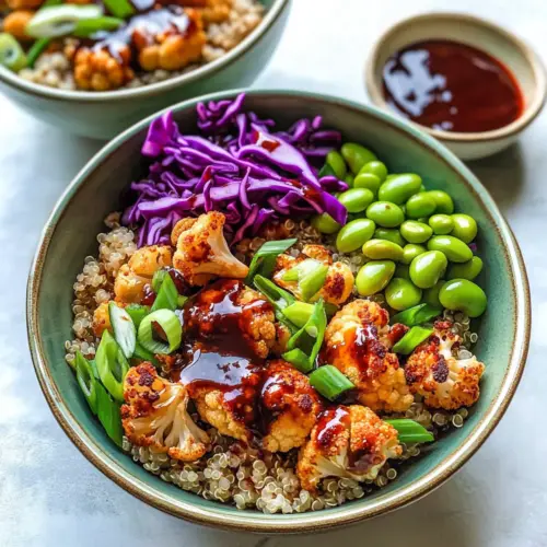 Teriyaki Cauliflower Power Bowls