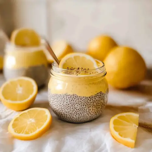 Lemon Cream Chia Pudding