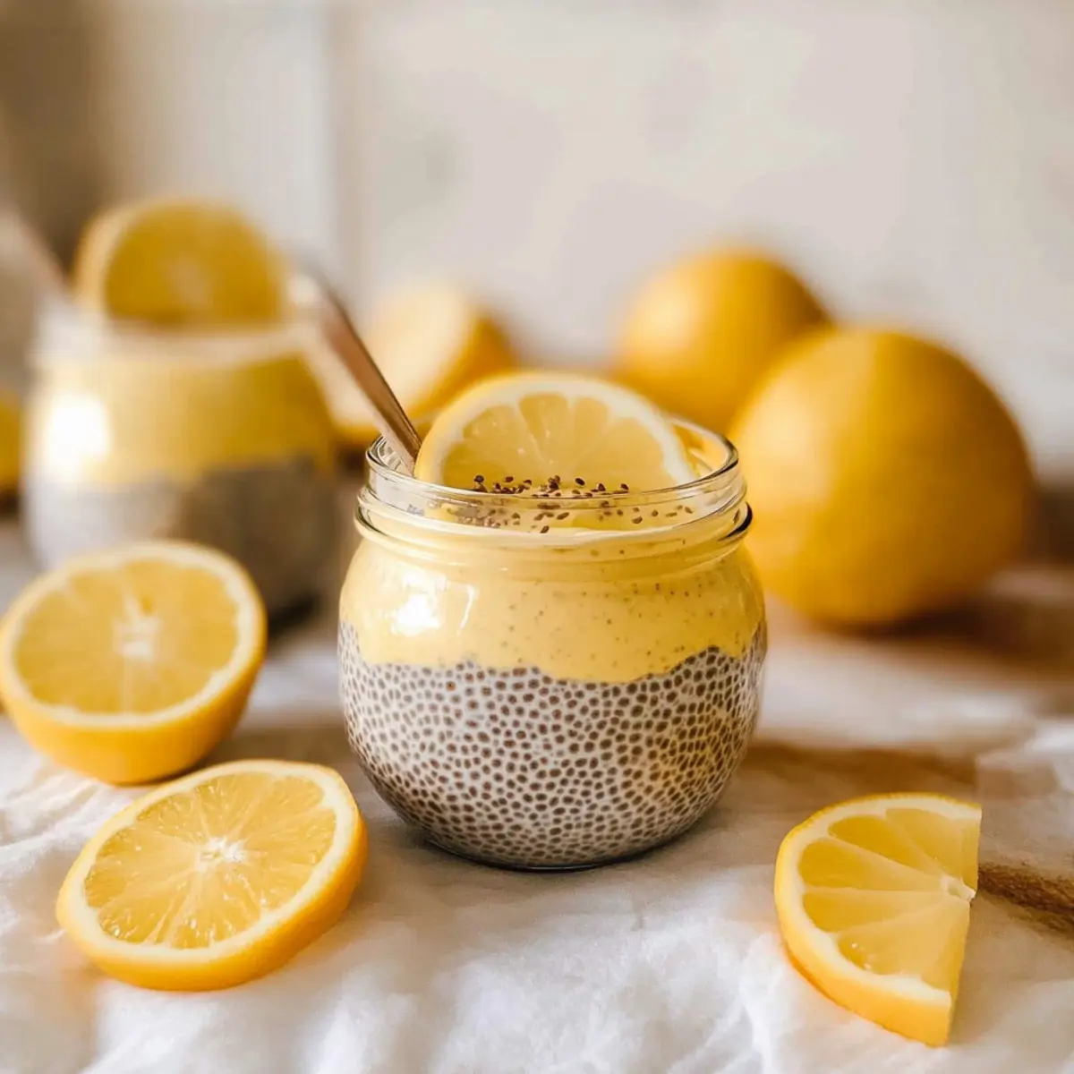 Lemon Cream Chia Pudding