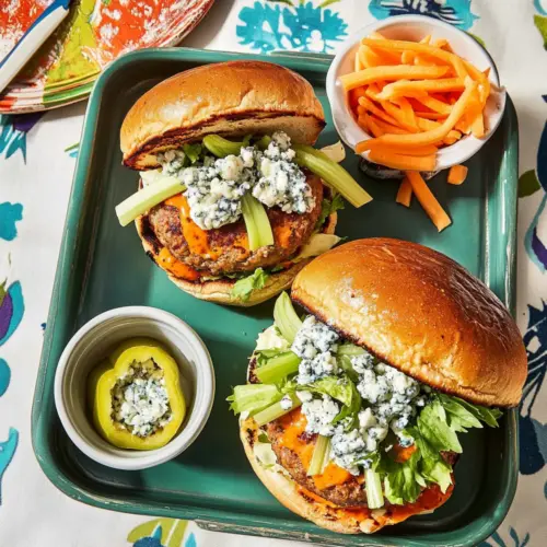 Buffalo Turkey Burgers