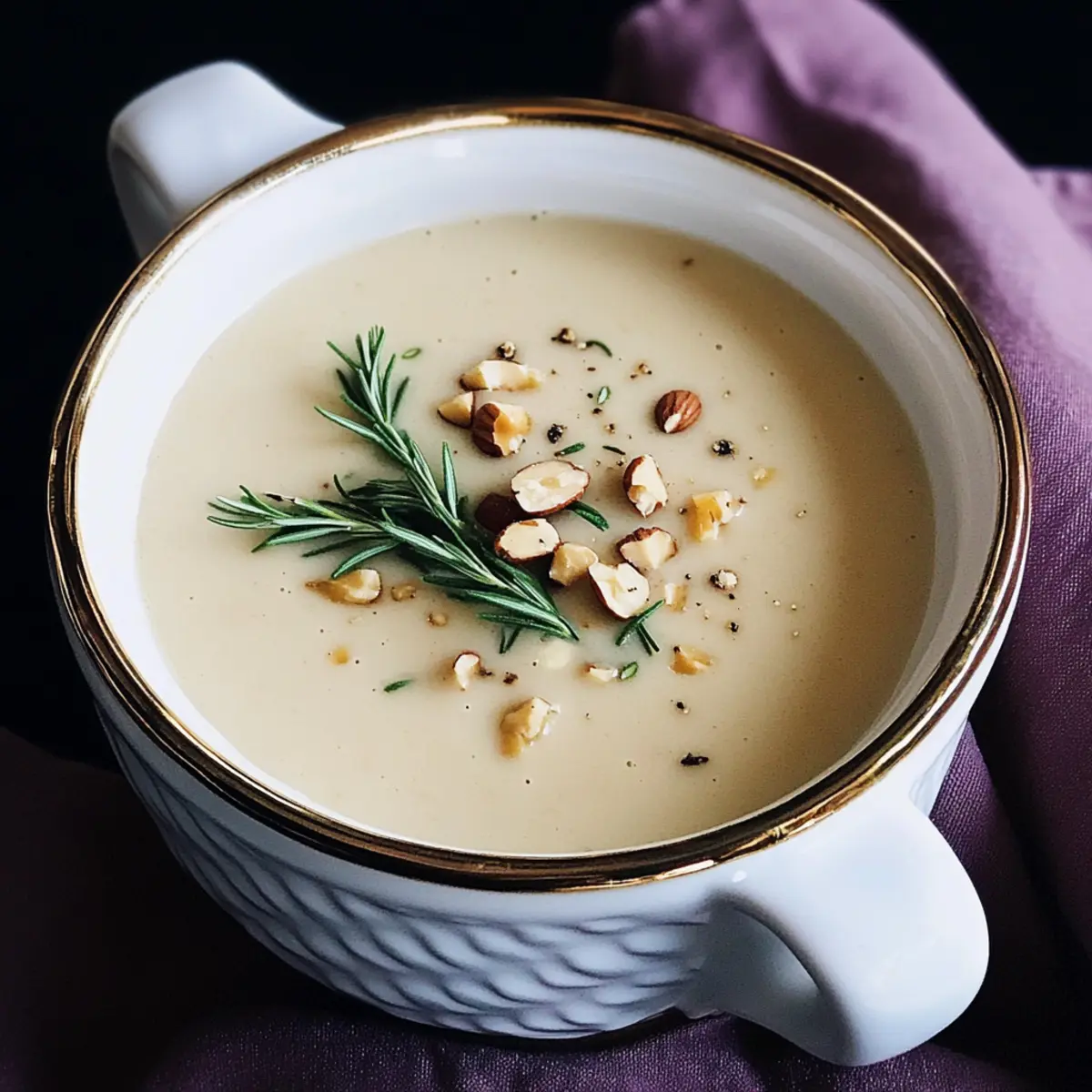 Hazelnut Parsnip Soup