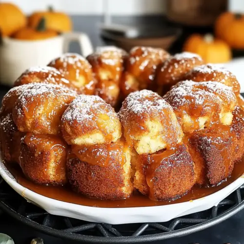 Pumpkin Spice Monkey Bread