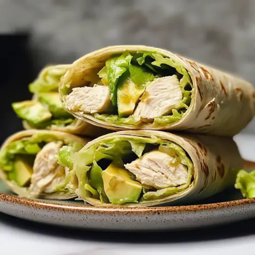 chicken avocado wrap