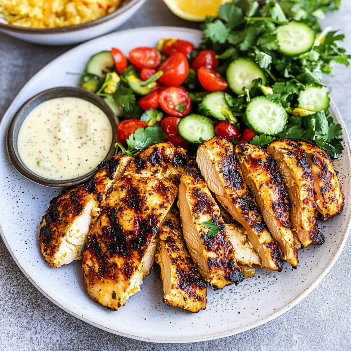 yogurt marinated chicken