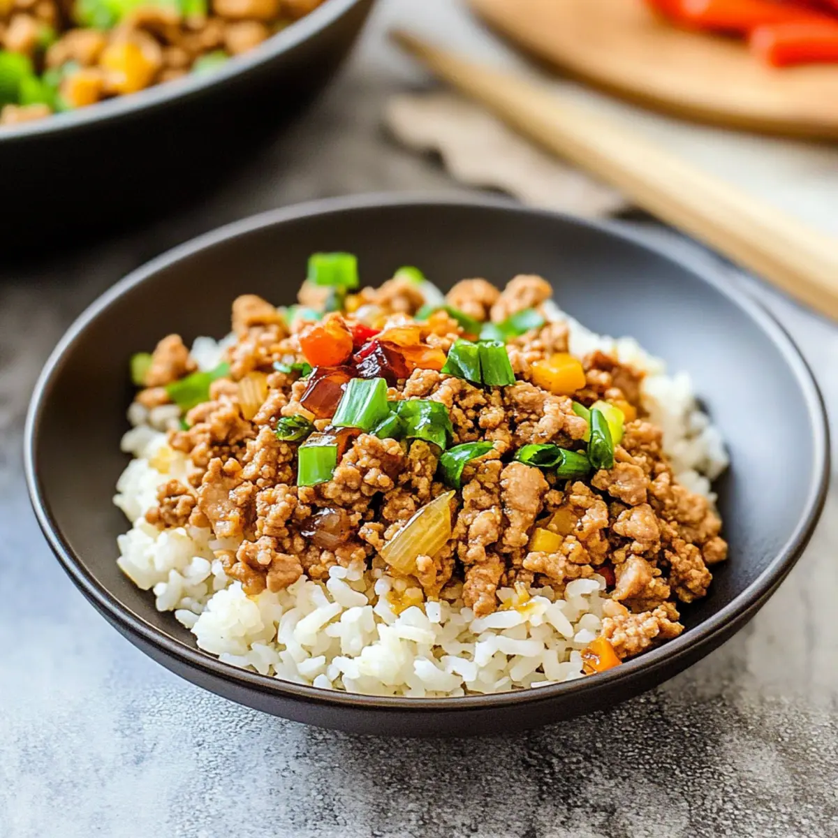 Honey Soy Chicken & Rice Bowls
