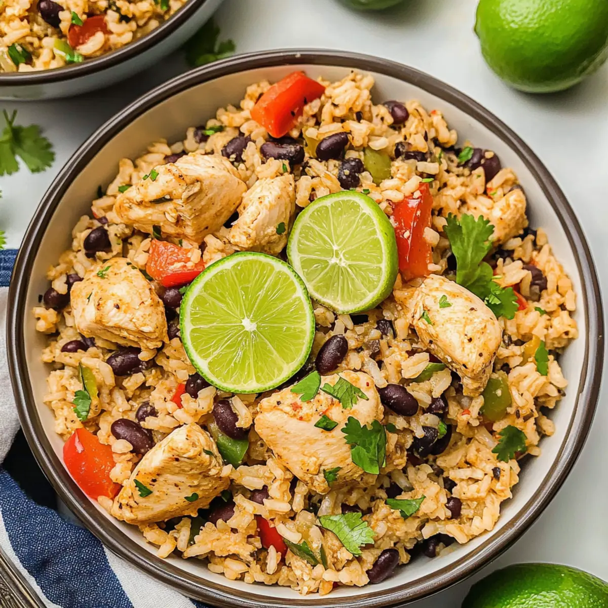 One-Pot Cilantro Lime Chicken and Rice