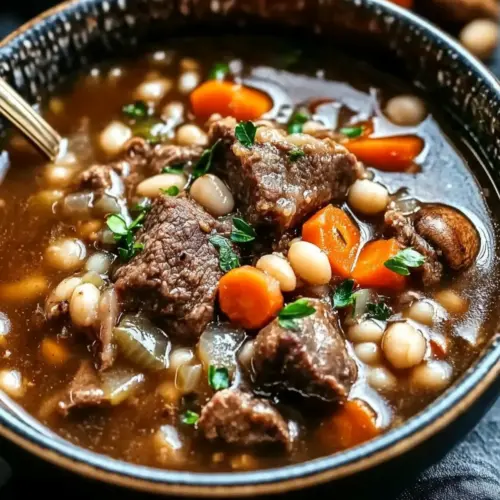Gordon Ramsay Beef Barley Soup
