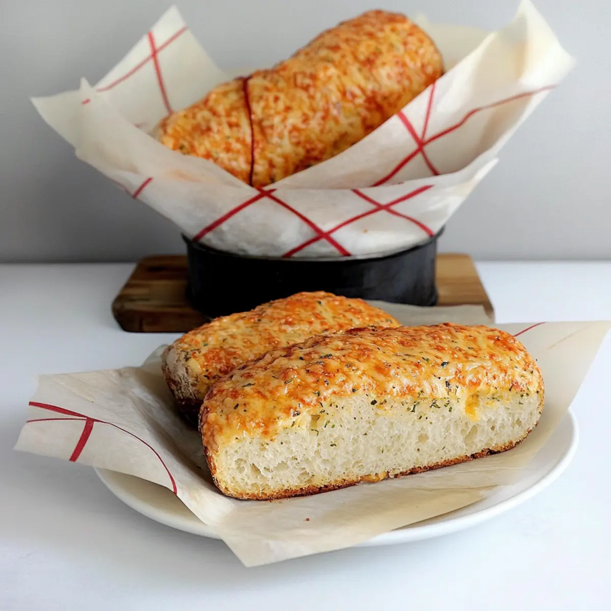 Soft Cheesy Bread Recipe