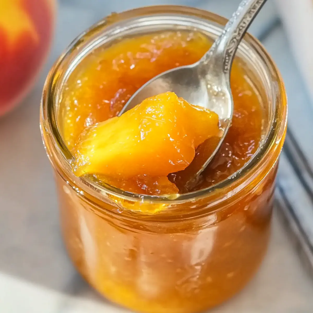 Homemade Peach Jam