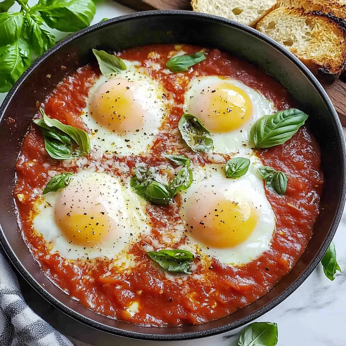 Italian Eggs in Purgatory