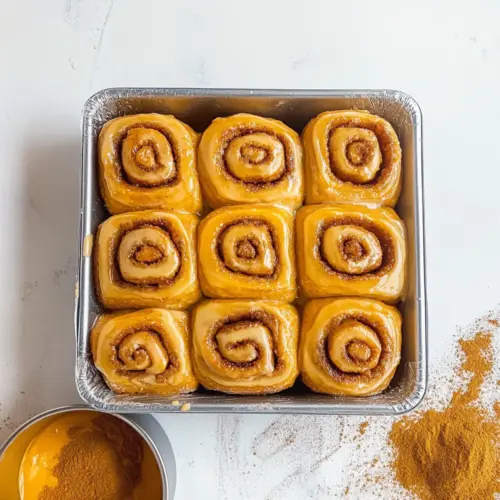 Pumpkin Cinnamon Rolls