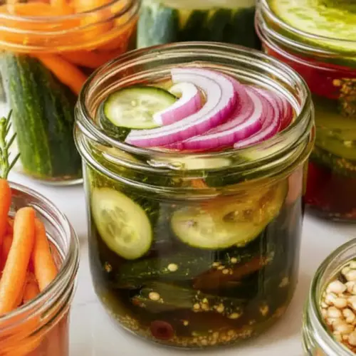 Quick Pickled Vegetables