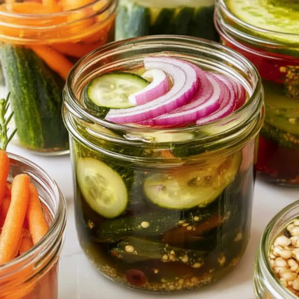 Quick Pickled Vegetables