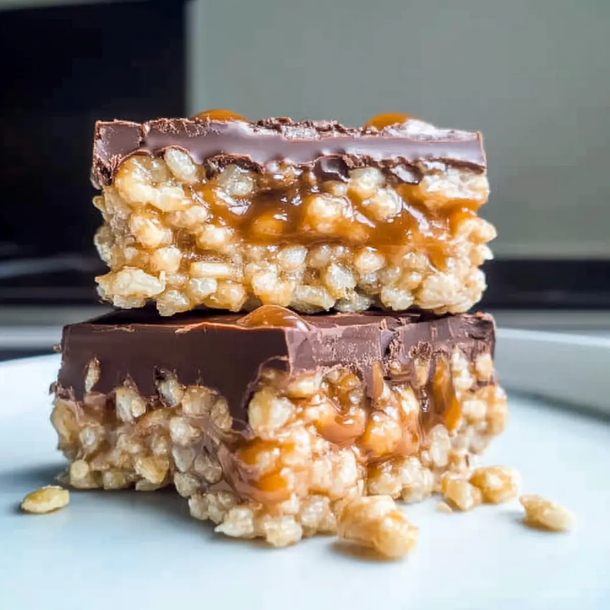 Snickers Rice Crispy Treats