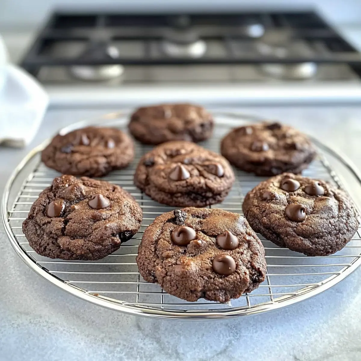 Sourdough Chocolate Espresso Cookies