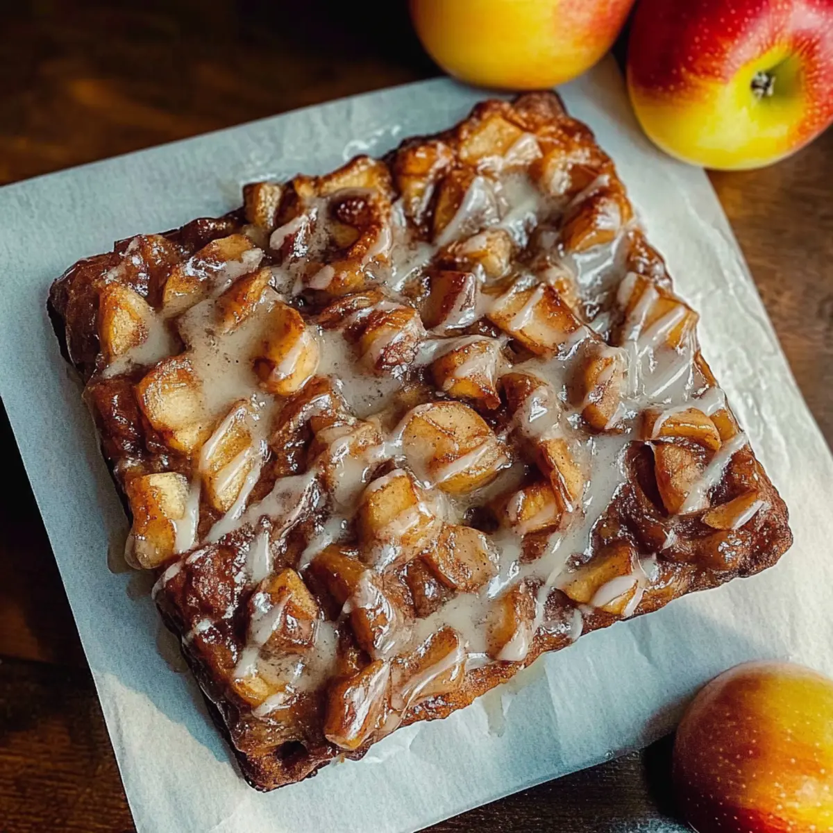 Sourdough Apple Fritter Focaccia