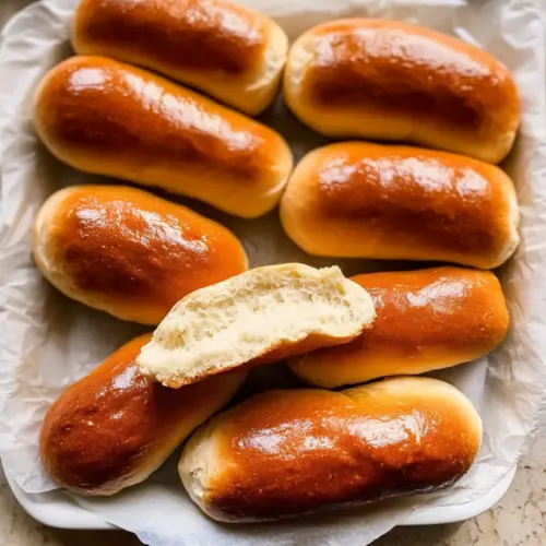 Sourdough Discard Hot Dog Buns