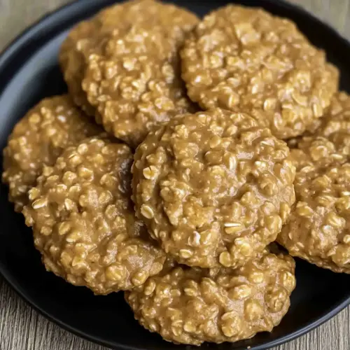 No Bake Cookies with Cookie Butter