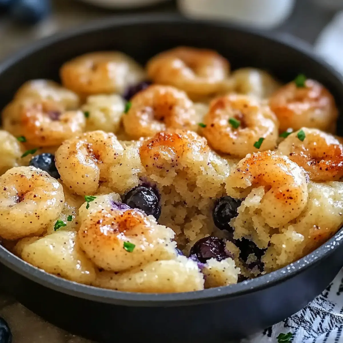 Shrimp and Gnocchi with Garlic Parmesan