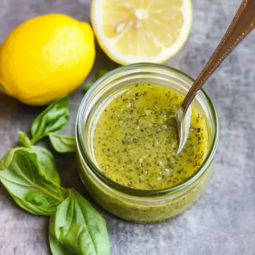 Lemon Basil Vinaigrette