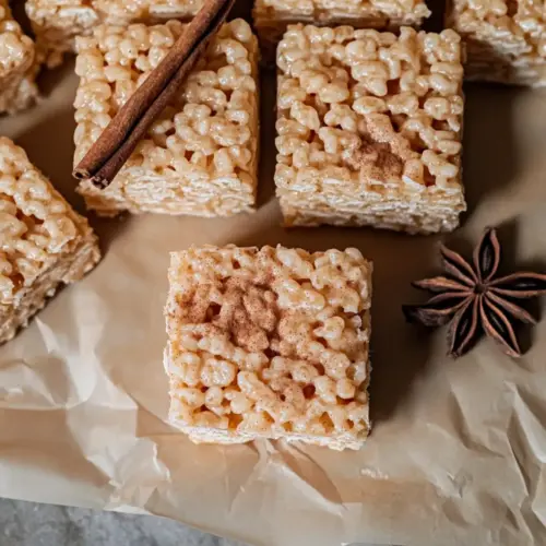 Chai Spiced Rice Krispie Treats