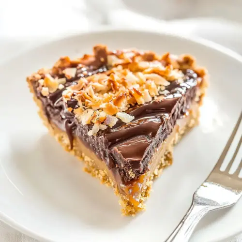 Samoas Cookie Pie