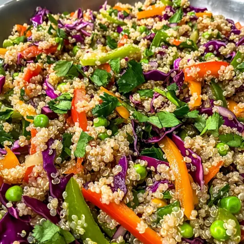 Crunchy Asian Quinoa Salad