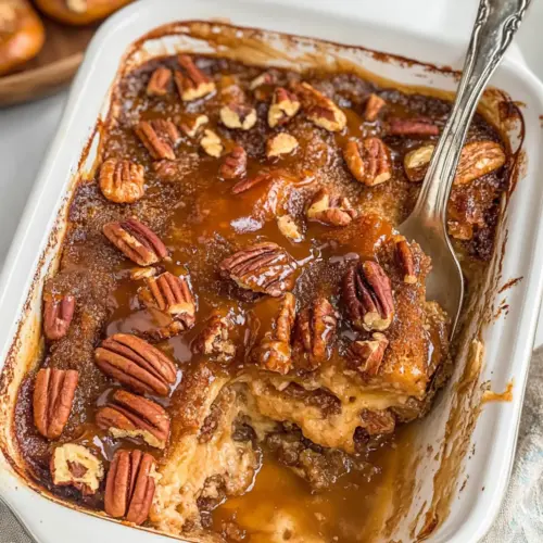 Caramel Pecan Breakfast Casserole