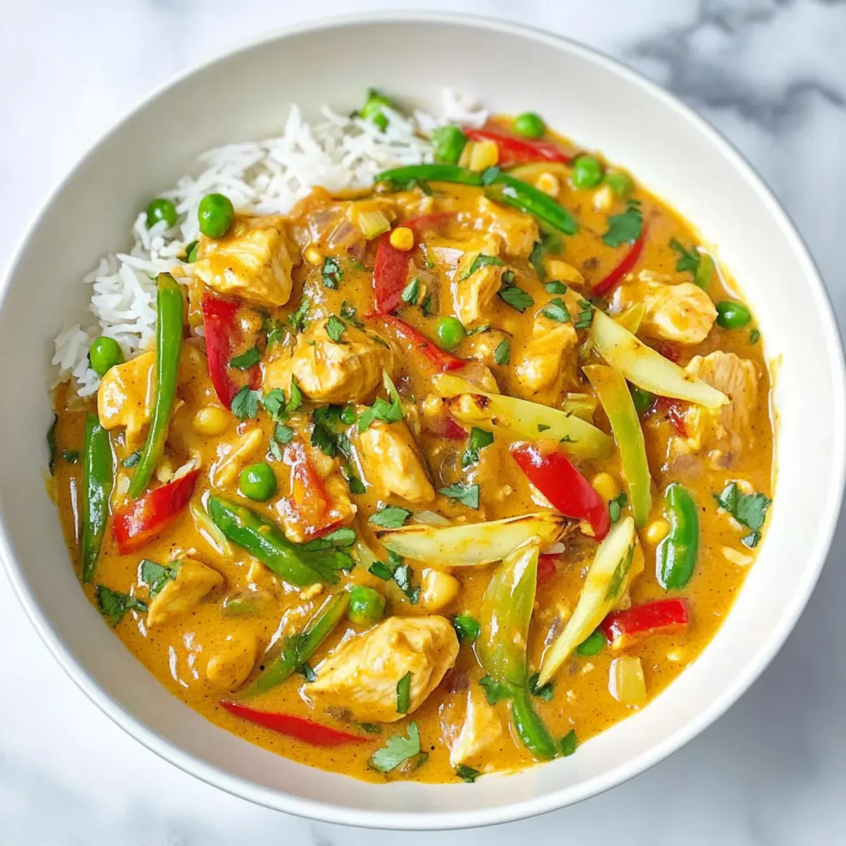 Peanut Butter Chicken Curry