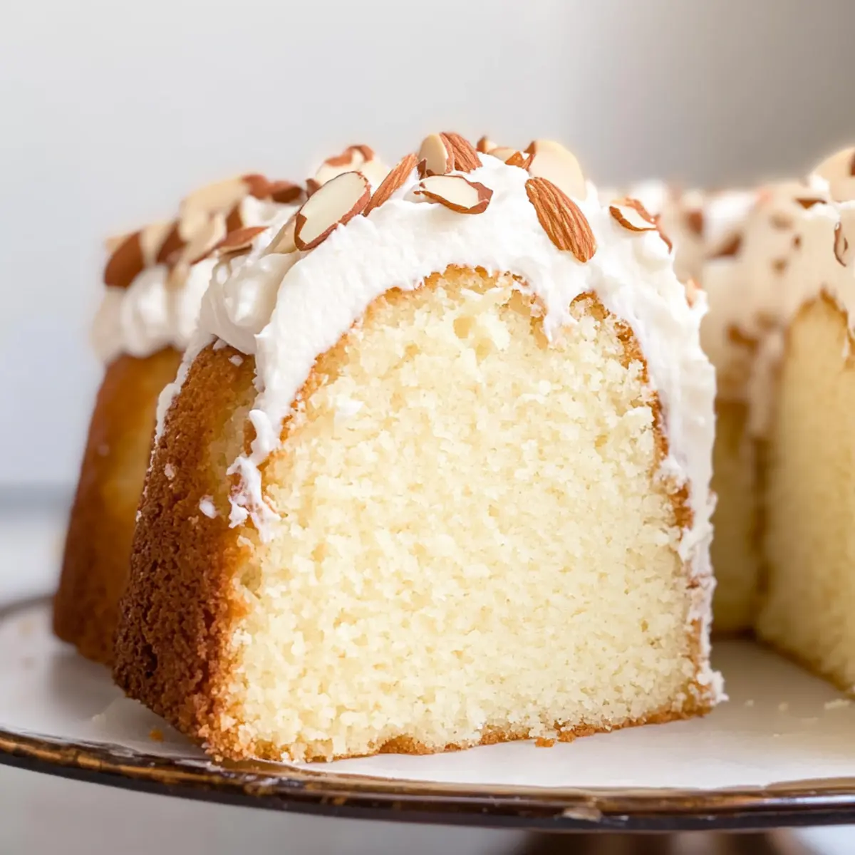 Almond Amaretto Pound Cake