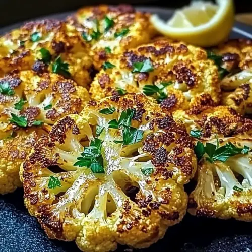 Baked Cauliflower Steaks