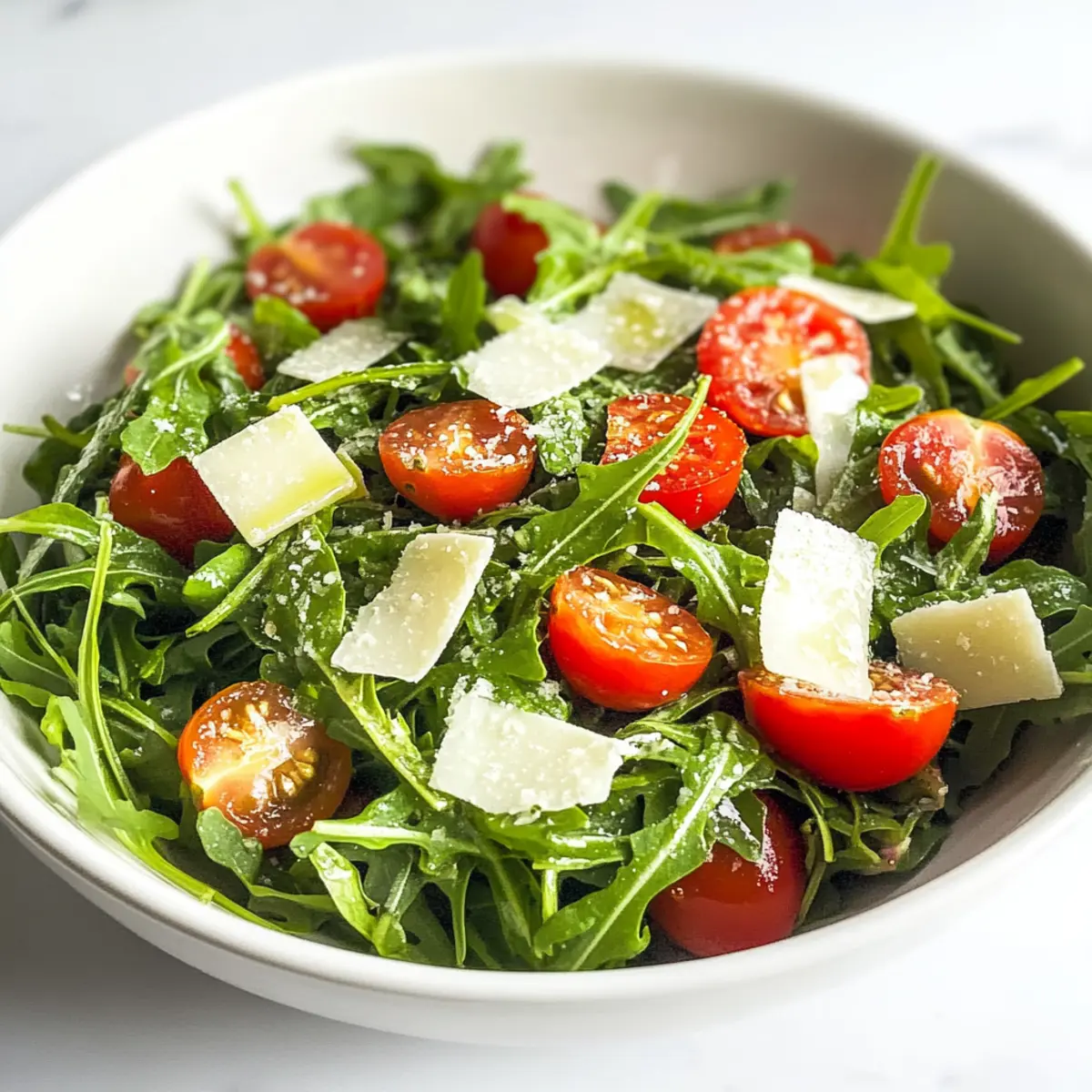 Arugula Salad with Lemon Dressing