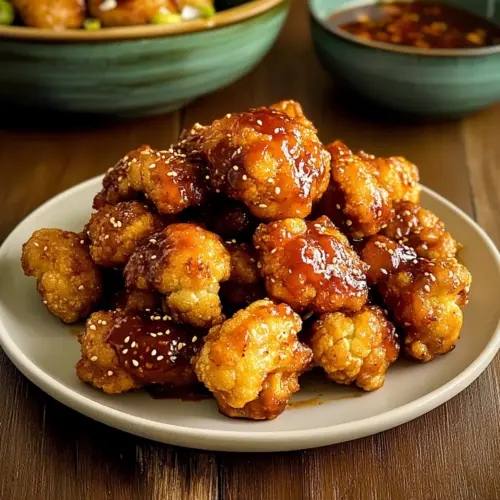 BBQ Air Fryer Cauliflower Wings