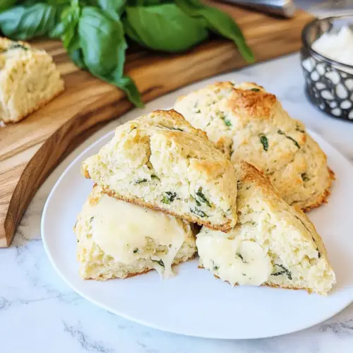 Basil Parmesan Scones and Lomita