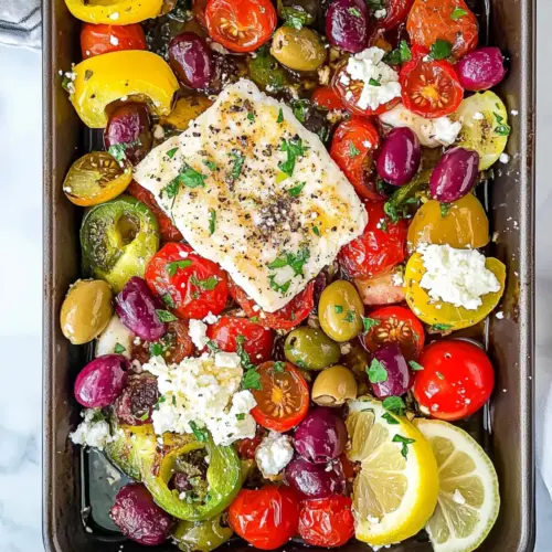 Sheet Pan Mediterranean Cod