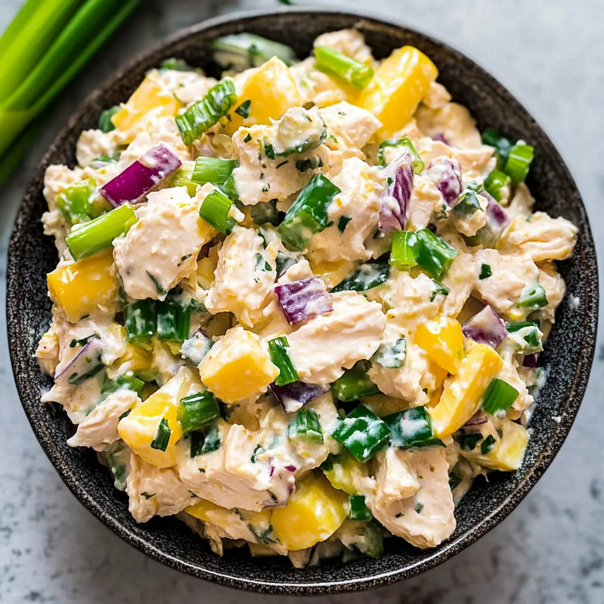 Cottage Cheese Chicken Salad